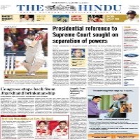 Today The Hindu Newspaper
