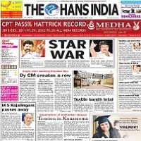 today The Hans India Newspaper